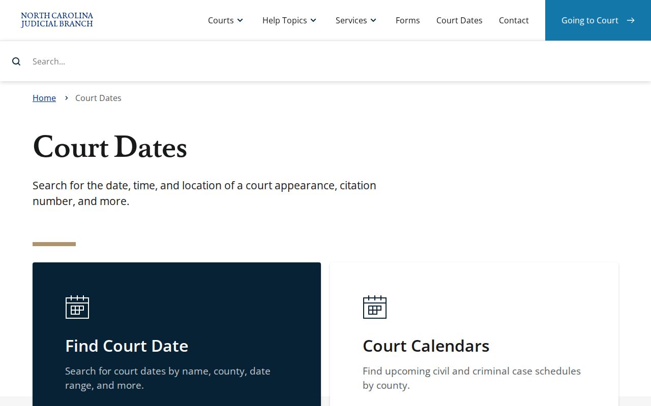 Warren County criminal court case date search