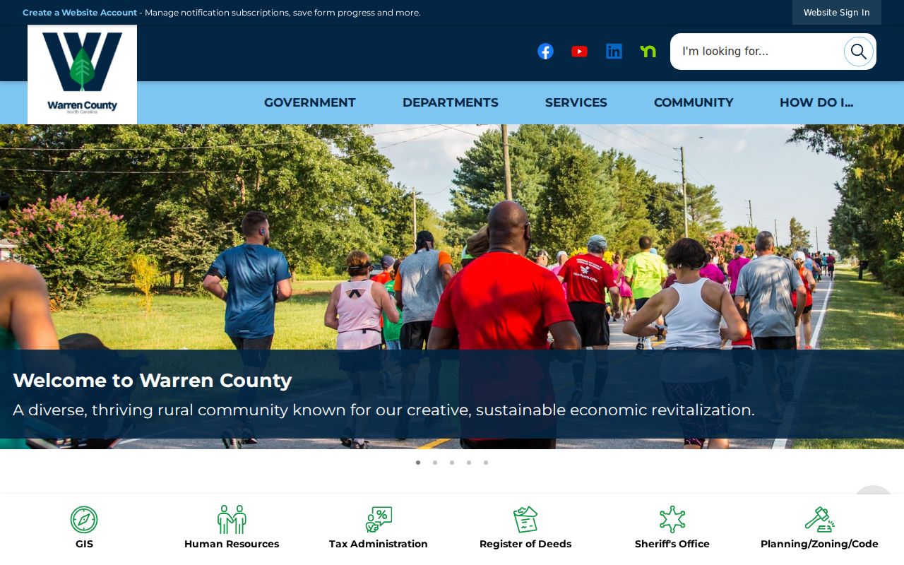 Warren County criminal history county government source